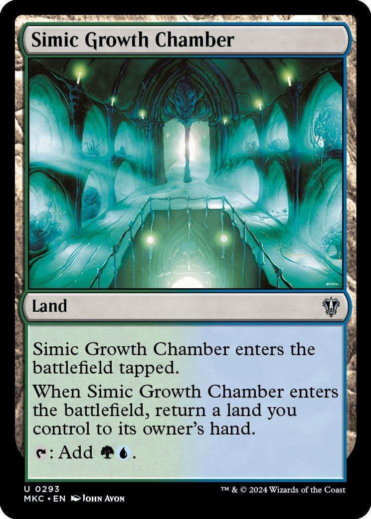Simic Growth Chamber [Murders at Karlov Manor Commander] | The CG Realm