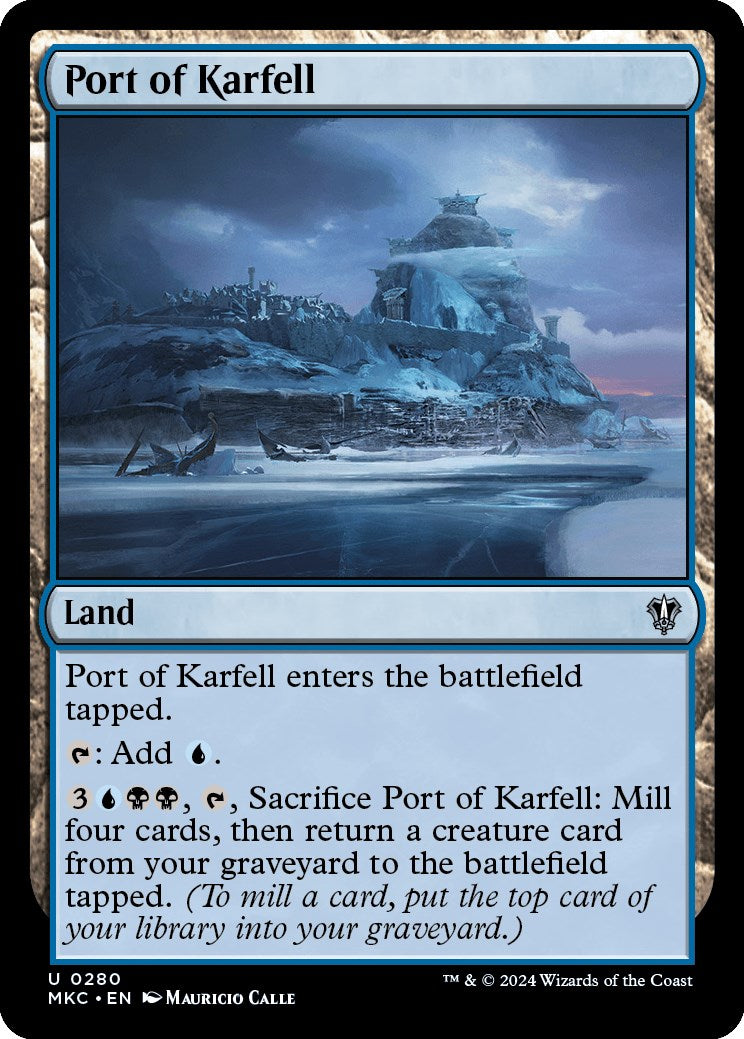 Port of Karfell [Murders at Karlov Manor Commander] | The CG Realm