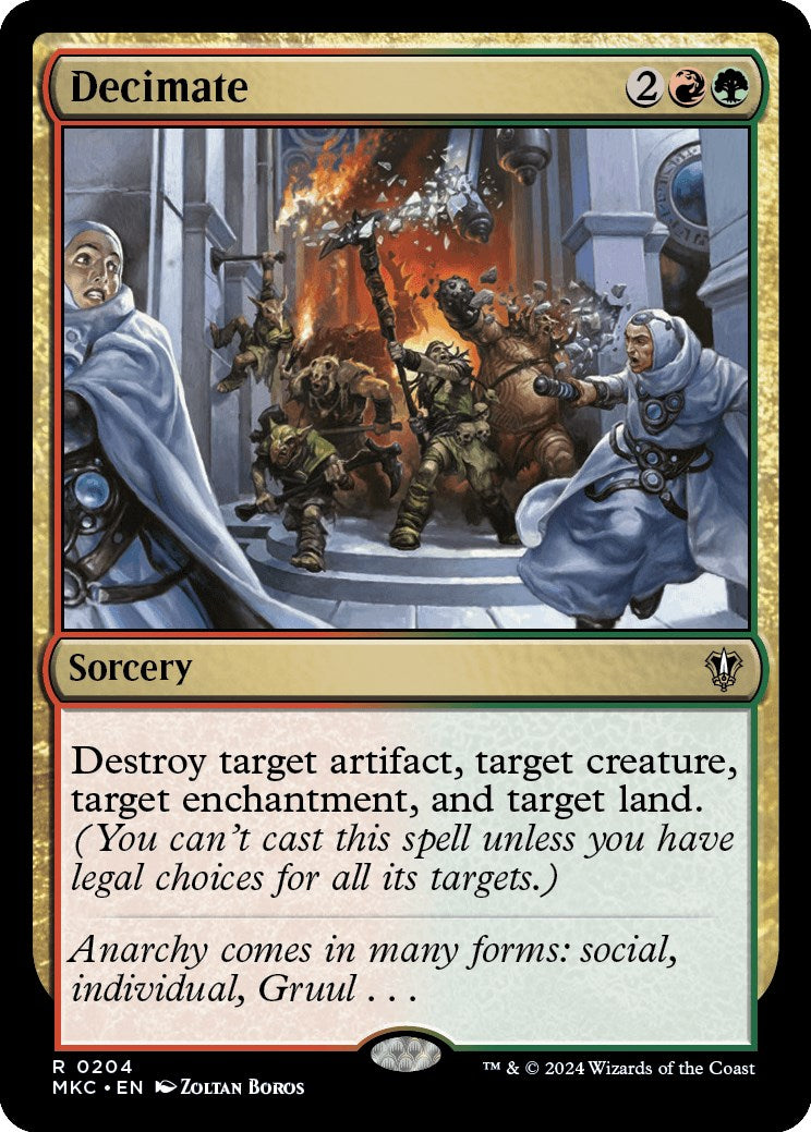 Decimate [Murders at Karlov Manor Commander] | The CG Realm