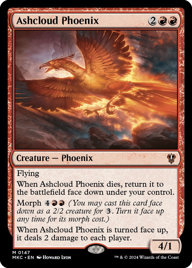Ashcloud Phoenix [Murders at Karlov Manor Commander] | The CG Realm
