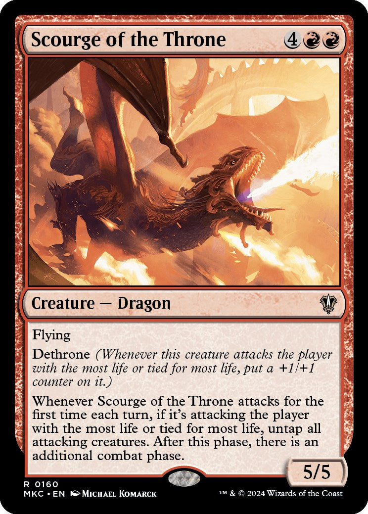 Scourge of the Throne [Murders at Karlov Manor Commander] | The CG Realm