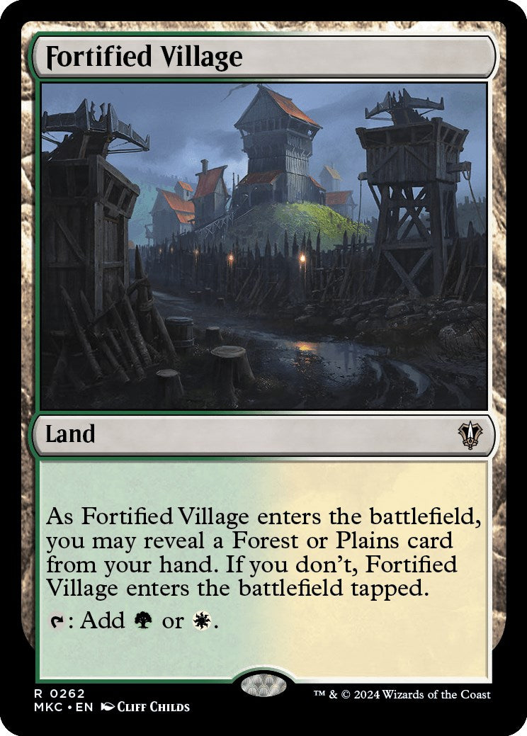 Fortified Village [Murders at Karlov Manor Commander] | The CG Realm