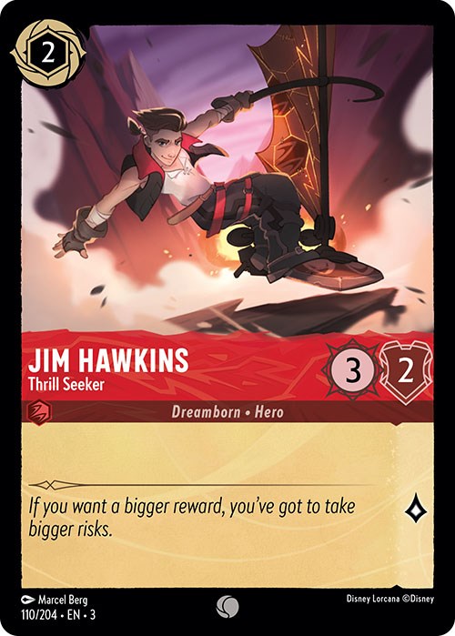 Jim Hawkins - Thrill Seeker (110/204) [Into the Inklands] | The CG Realm
