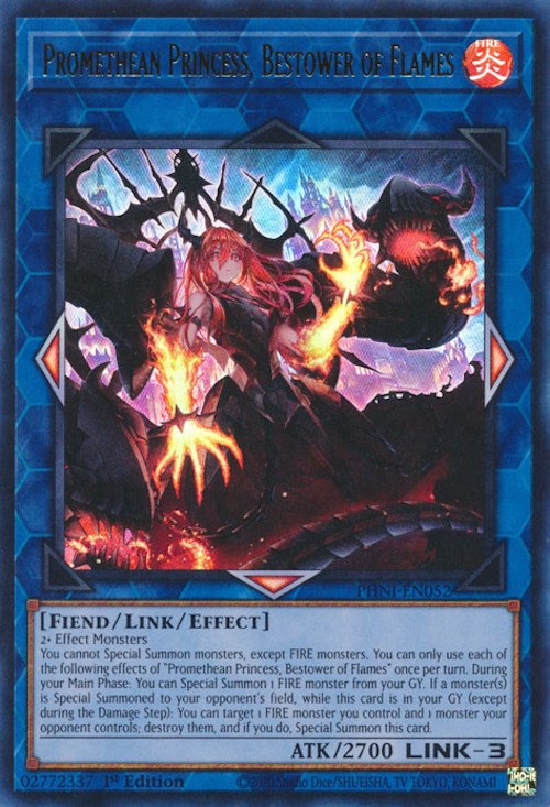 Promethean Princess, Bestower of Flames [PHNI-EN052] Ultra Rare | The CG Realm