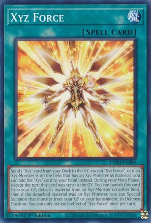 Xyz Force (PHNI-EN089) - Phantom Nightmare 1st Edition
