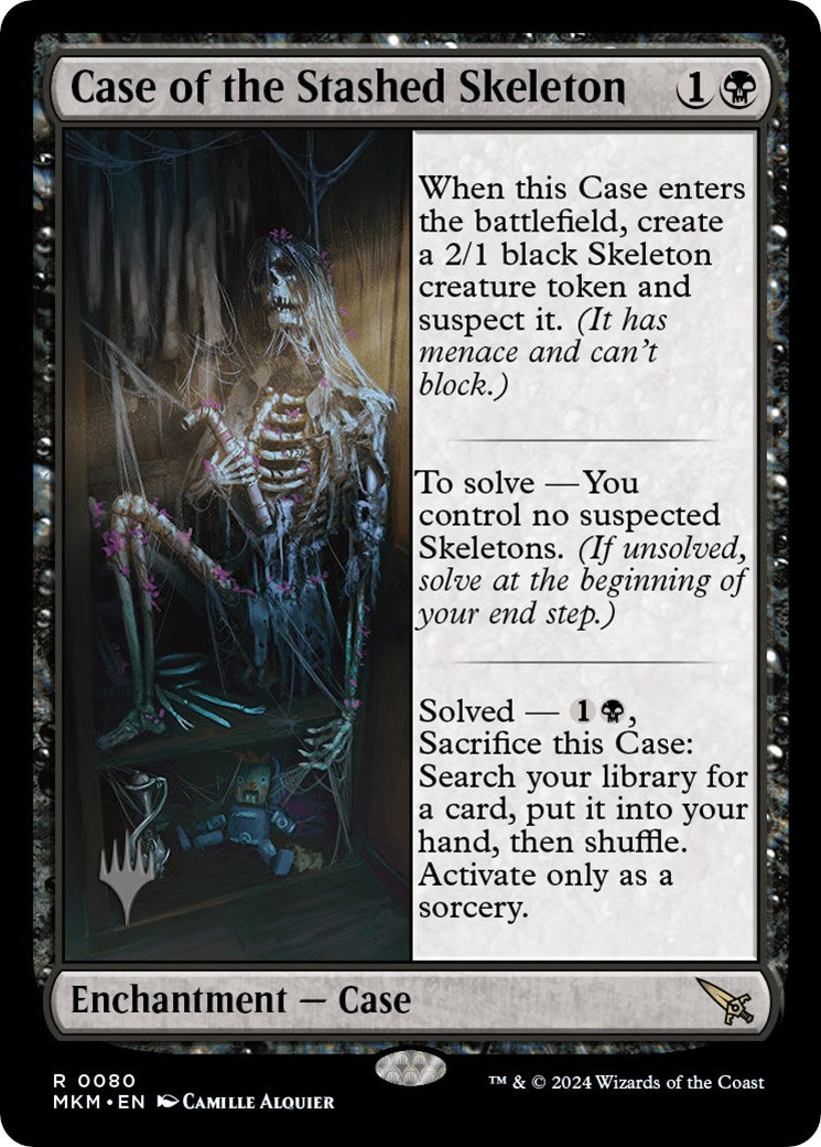 Case of the Stashed Skeleton (Promo Pack) [Murders at Karlov Manor Promos] | The CG Realm