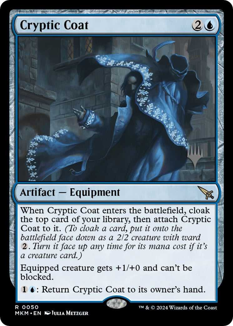 Cryptic Coat (Promo Pack) [Murders at Karlov Manor Promos] | The CG Realm