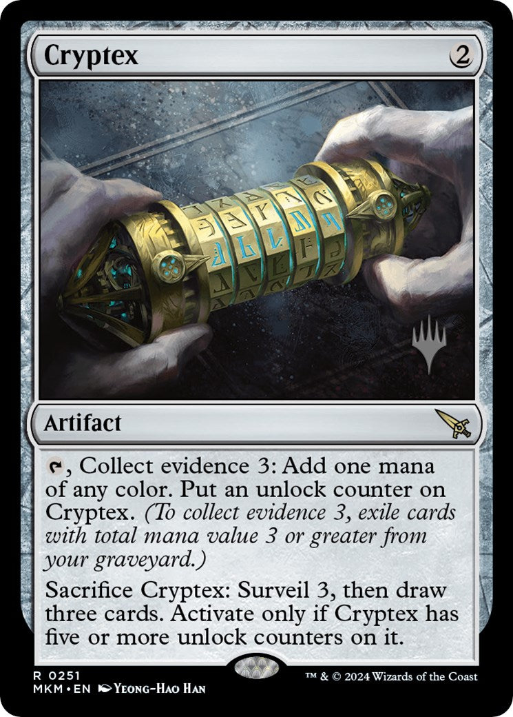 Cryptex (Promo Pack) [Murders at Karlov Manor Promos] | The CG Realm