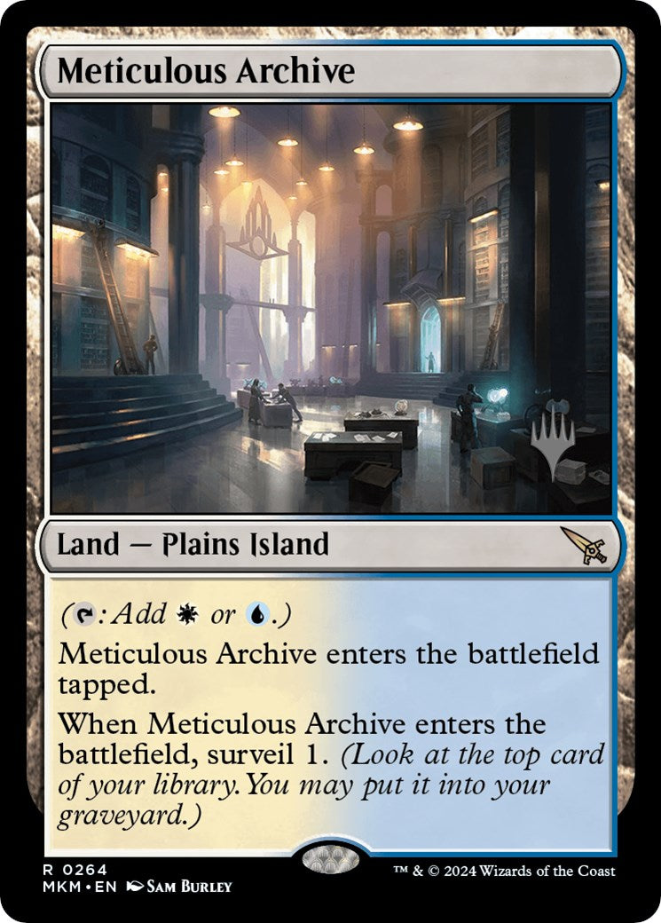 Meticulous Archive (Promo Pack) [Murders at Karlov Manor Promos] | The CG Realm
