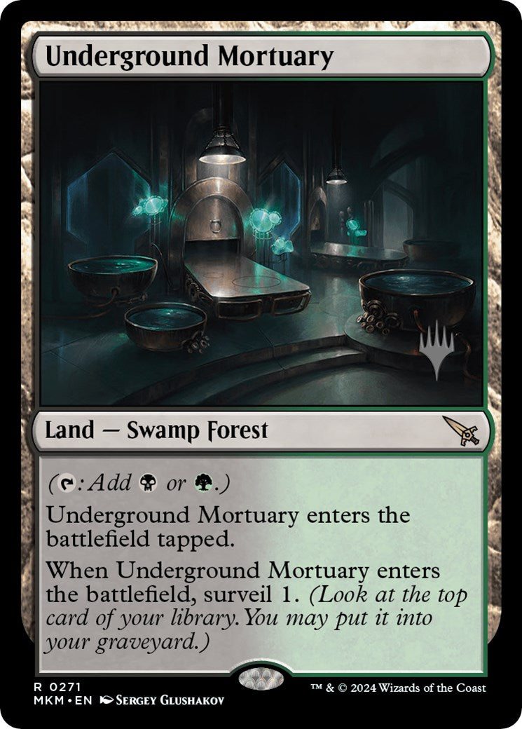 Underground Mortuary (Promo Pack) [Murders at Karlov Manor Promos] | The CG Realm