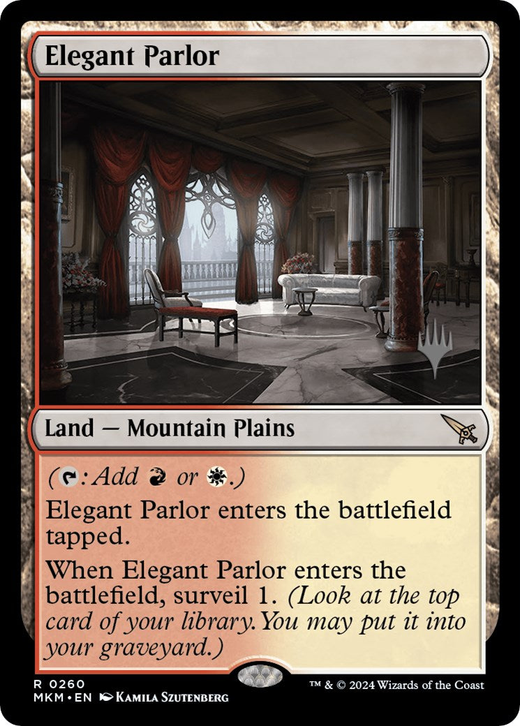 Elegant Parlor (Promo Pack) [Murders at Karlov Manor Promos] | The CG Realm