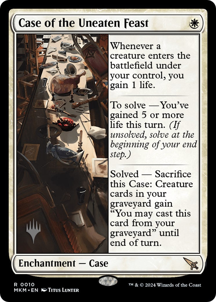 Case of the Uneaten Feast (Promo Pack) [Murders at Karlov Manor Promos] | The CG Realm