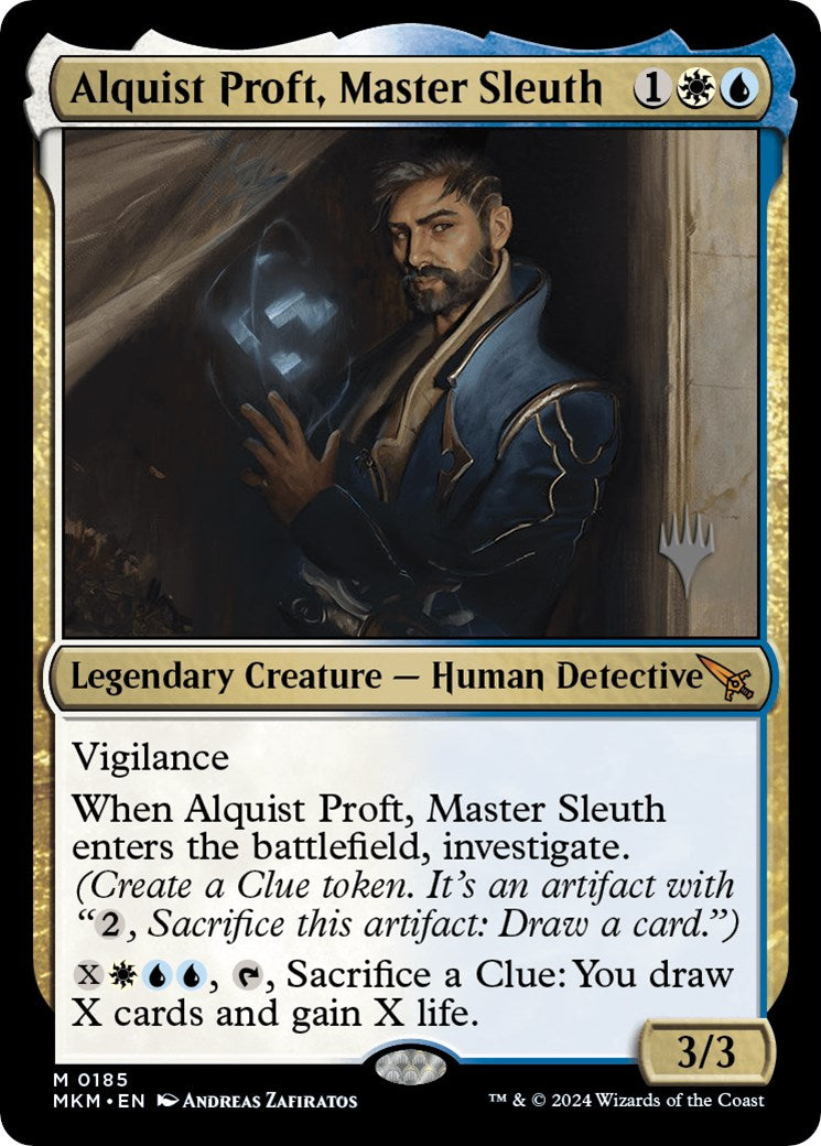 Alquist Proft, Master Sleuth (Promo Pack) [Murders at Karlov Manor Promos] | The CG Realm