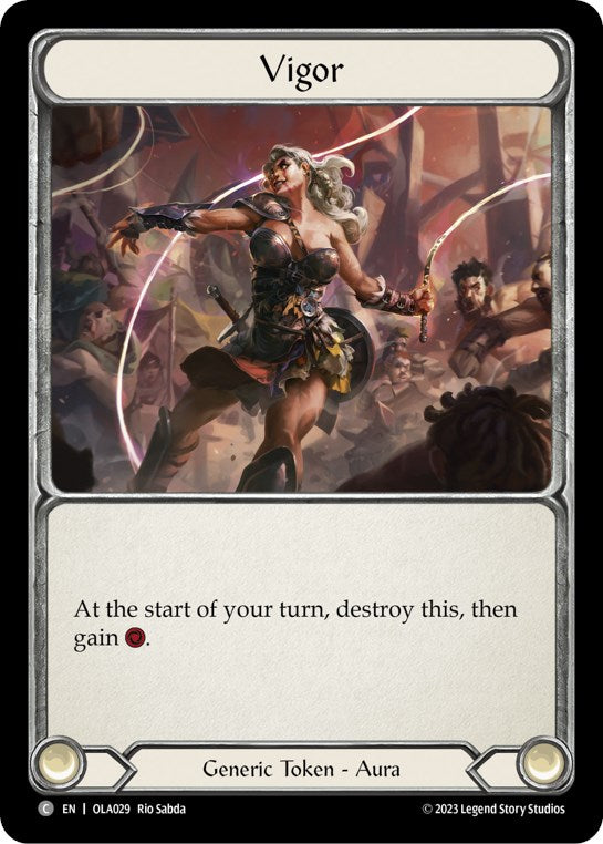 Vigor // Gold [OLA029] (Heavy Hitters Olympia Blitz Deck) | The CG Realm