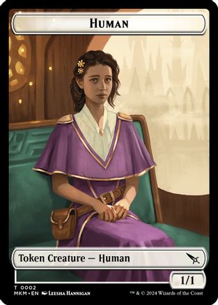 Human Token (MKM-002) - Murders at Karlov Manor