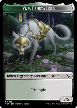 Voja Fenstalker Token (MKM-013) - Murders at Karlov Manor