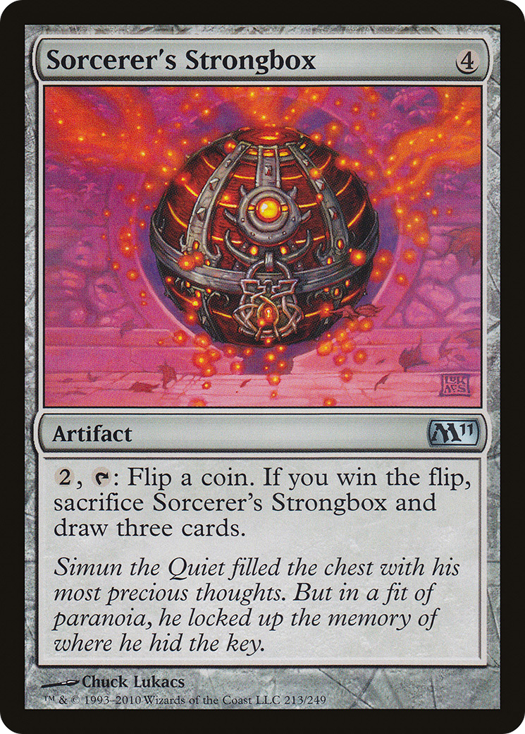 Sorcerer's Strongbox (M11-213) - Magic 2011