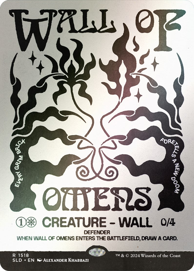Wall of Omens (Rainbow Foil) [Secret Lair Drop Series] | The CG Realm