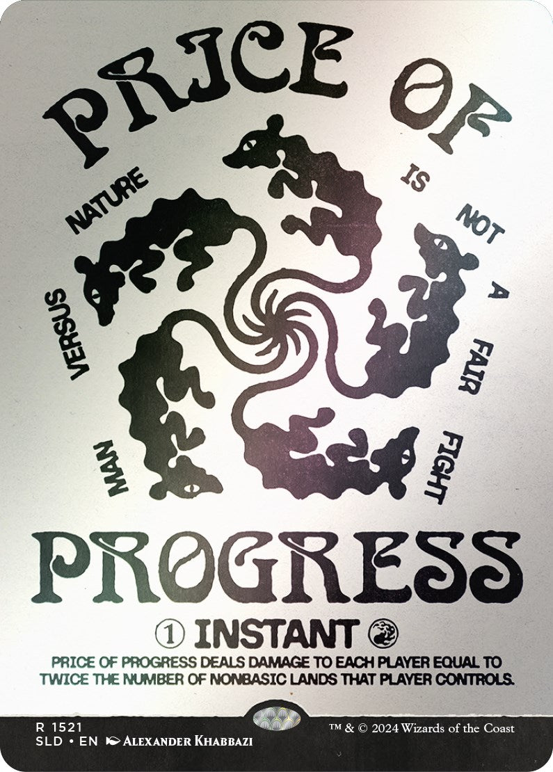 Price of Progress (Rainbow Foil) [Secret Lair Drop Series] | The CG Realm