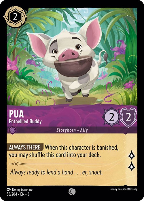 Pua - Potbellied Buddy (53/204) [Into the Inklands] | The CG Realm