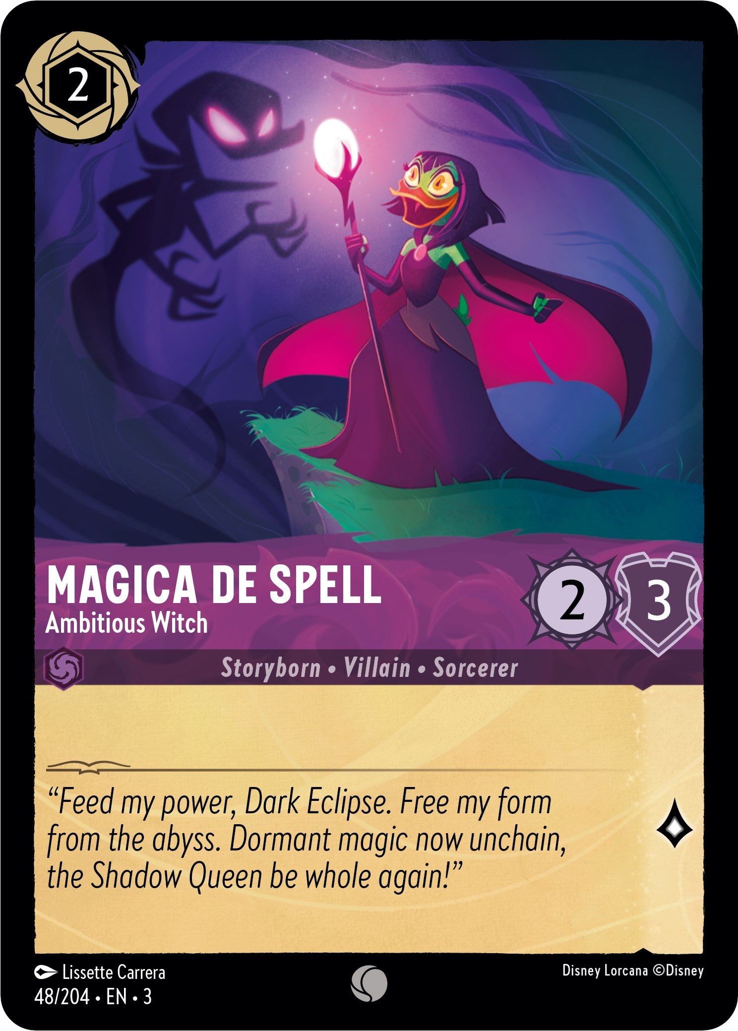Magica De Spell - Ambitious Witch (48/204) [Into the Inklands] | The CG Realm