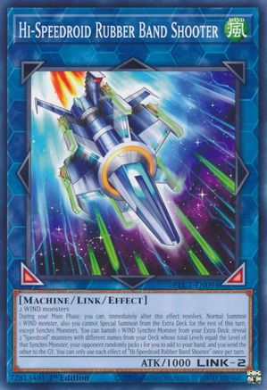 Hi-Speedroid Rubber Band Shooter (BLC1-EN094) - Battles of Legend: Chapter 1 1st Edition