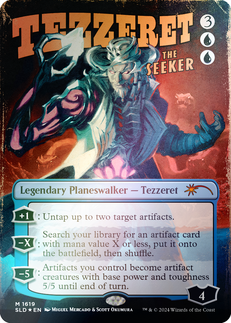 Tezzeret the Seeker (1619) (Rainbow Foil) [Secret Lair Drop Series] | The CG Realm