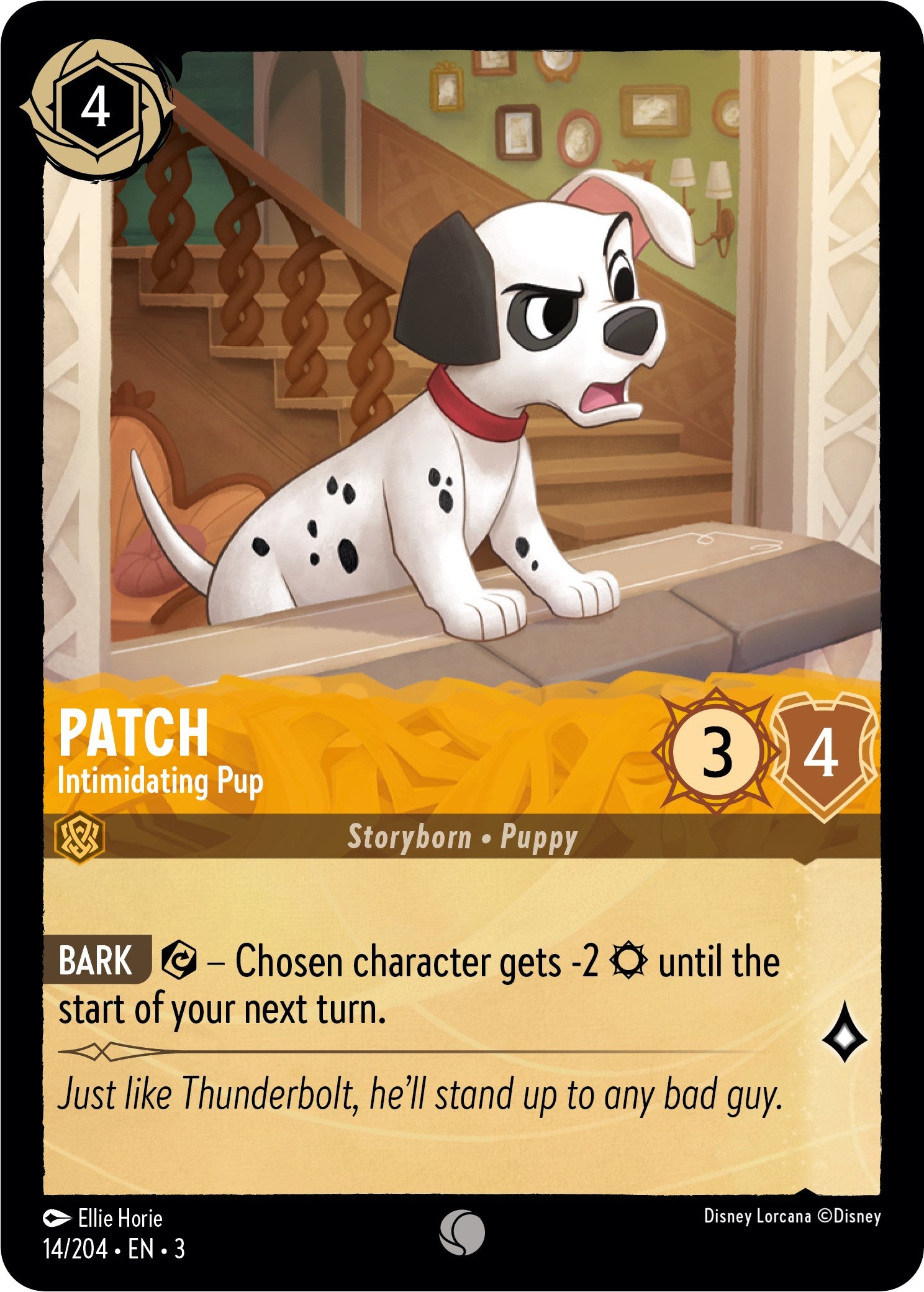 Patch - Intimidating Pup (14/204) [Into the Inklands] | The CG Realm
