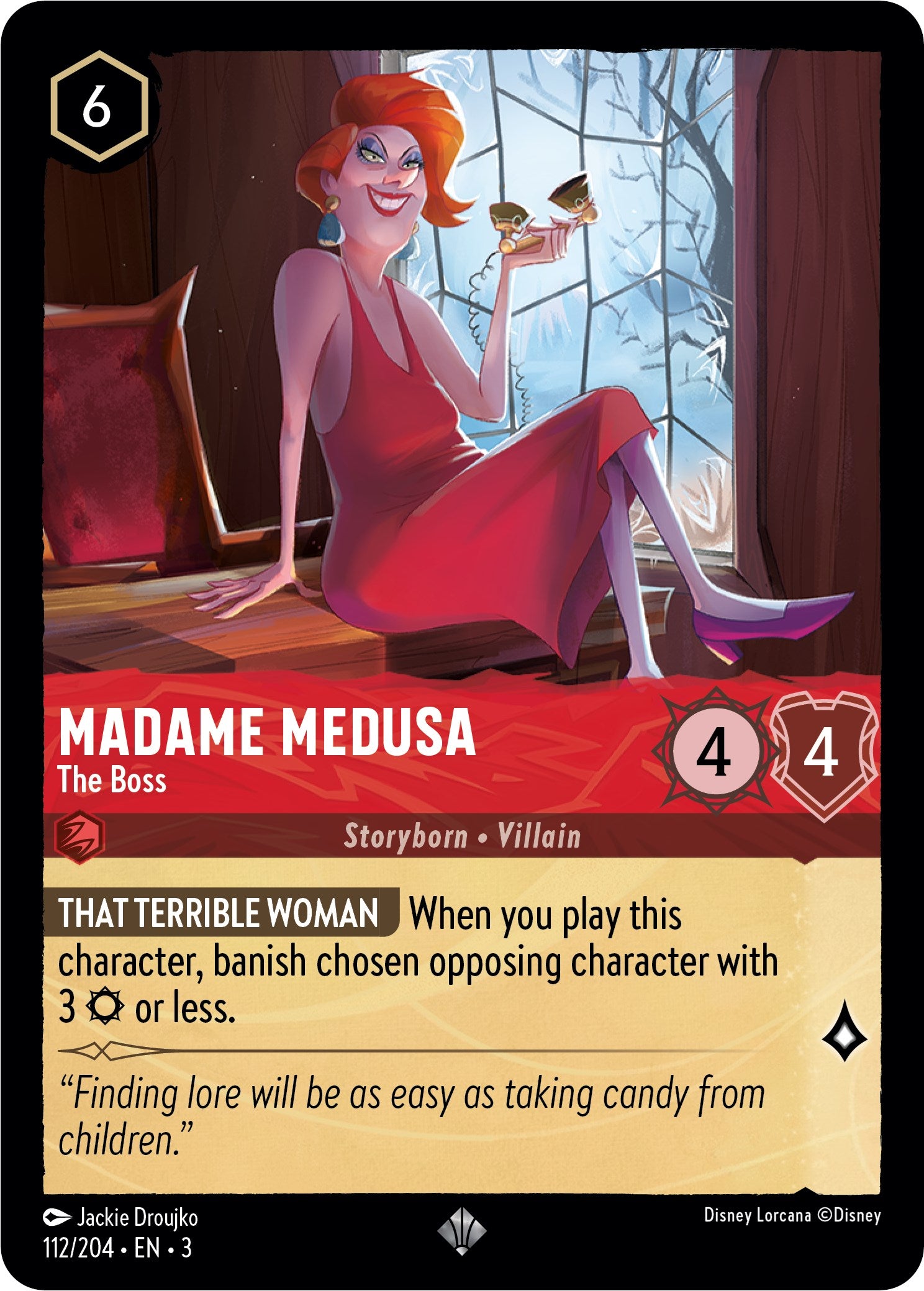 Madame Medusa - The Boss (112/204) [Into the Inklands] | The CG Realm