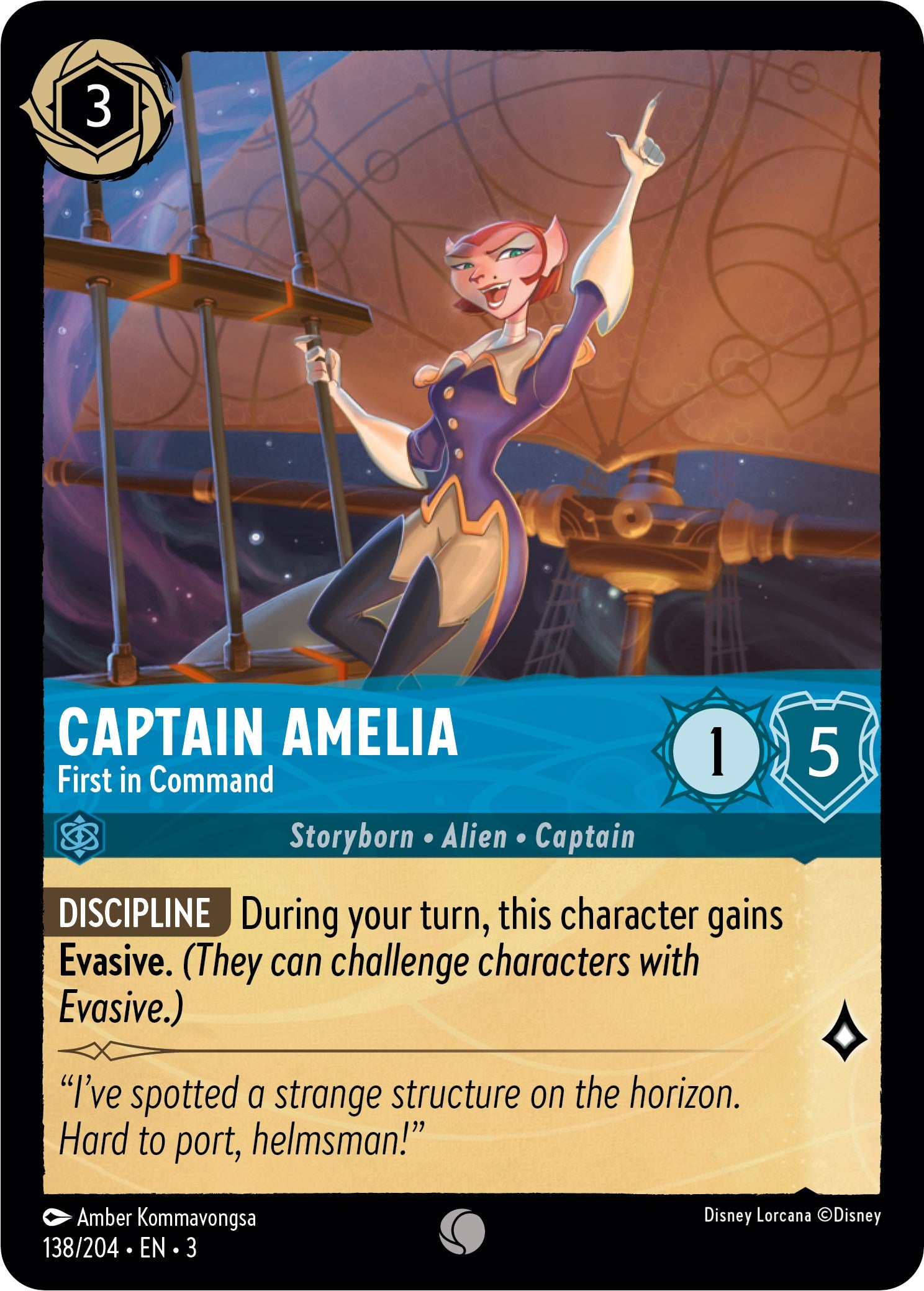 Captain Amelia - First in Command (138//204) [Into the Inklands] | The CG Realm