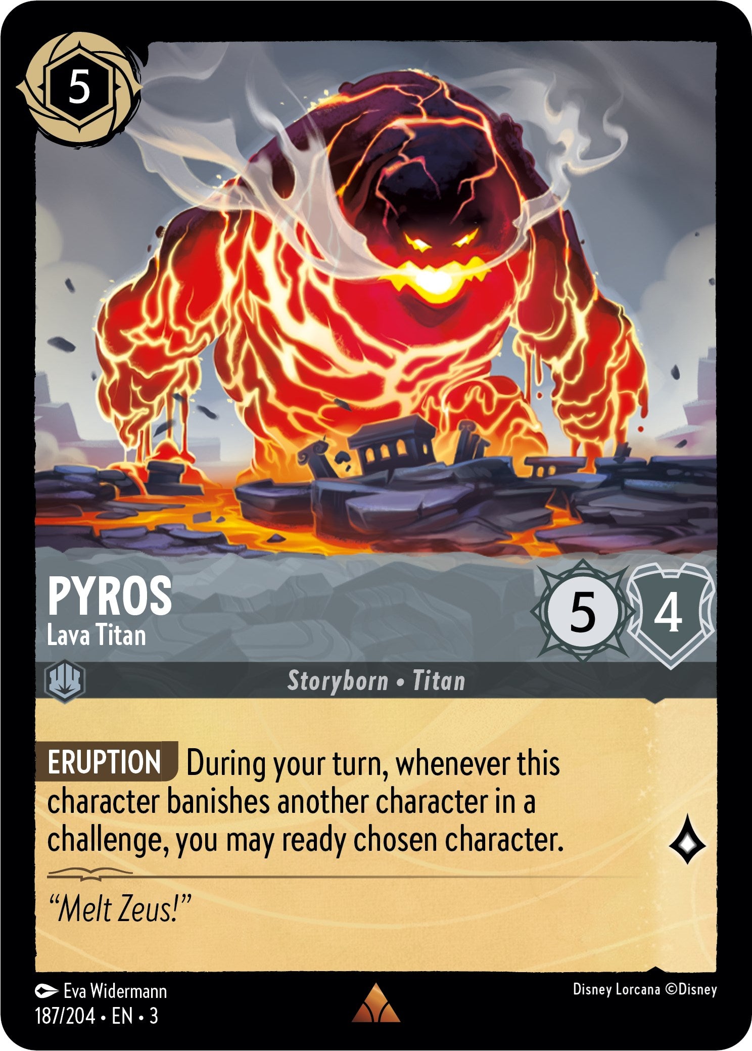Pyros - Lava Titan (187/204) [Into the Inklands] | The CG Realm