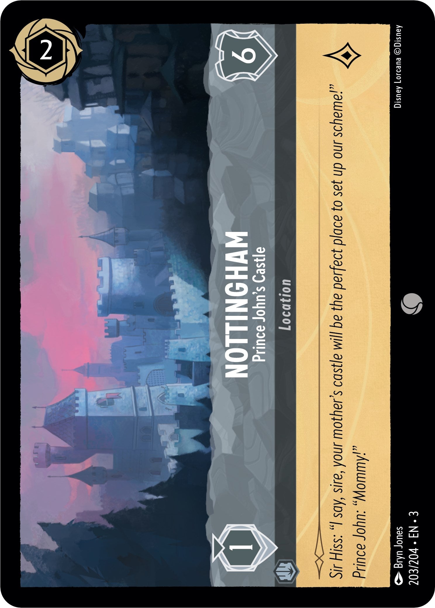 Nottingham - Prince John's Castle (203/204) [Into the Inklands] | The CG Realm