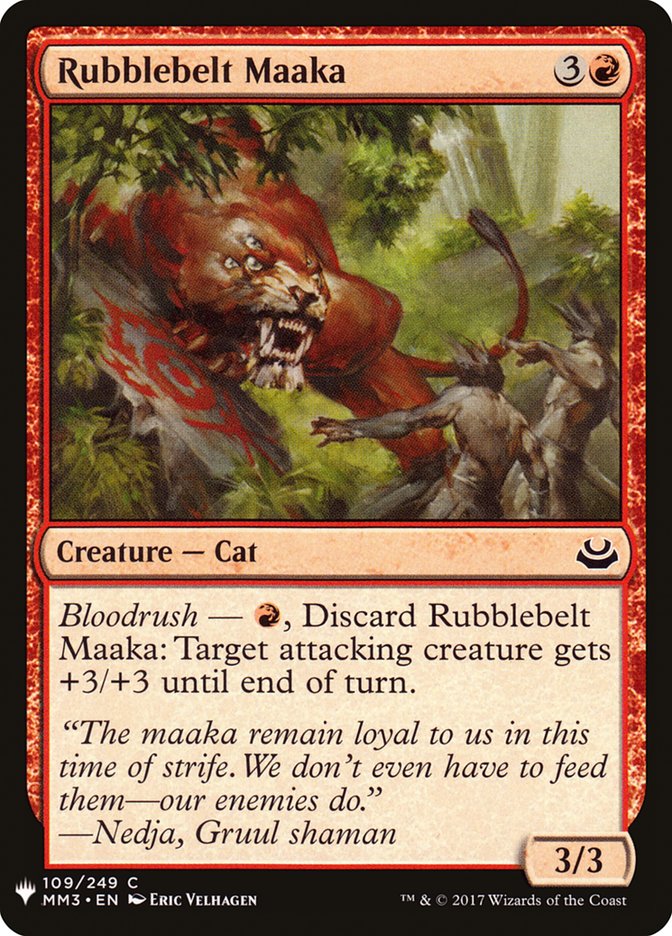 Rubblebelt Maaka [Mystery Booster] | The CG Realm