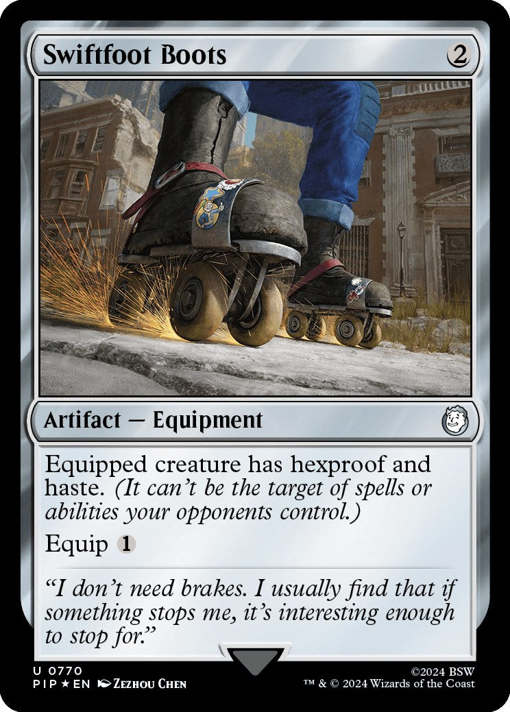 Swiftfoot Boots (Surge Foil) [Fallout] | The CG Realm