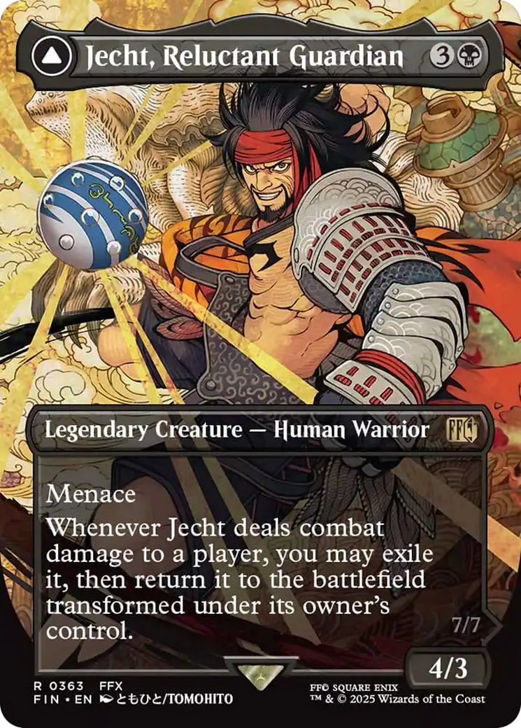 Jecht, Reluctant Guardian (Borderless) (FIN-363) - FINAL FANTASY: (enchantment)