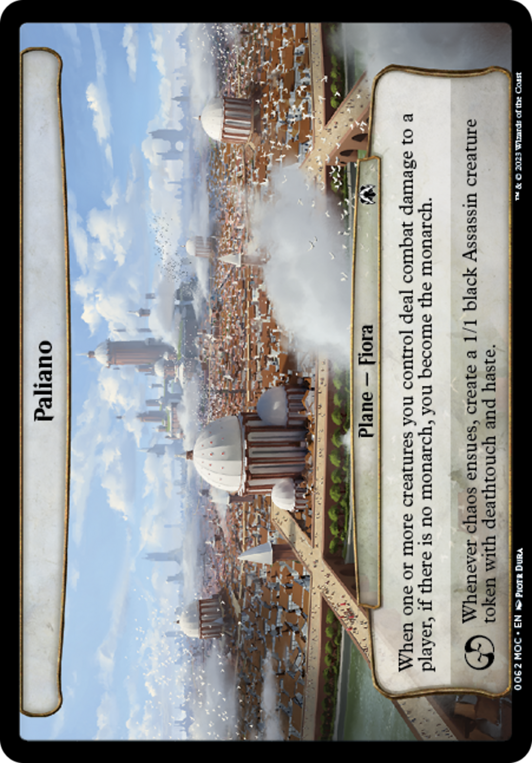 Paliano [March of the Machine Commander] | The CG Realm