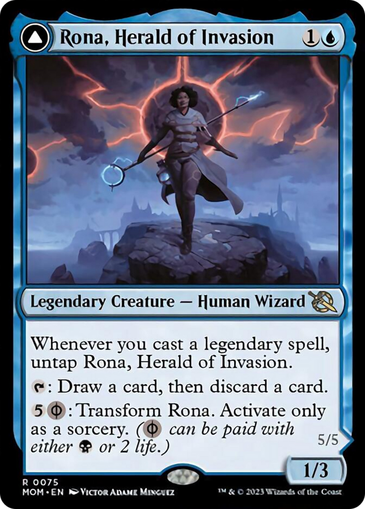 Rona, Herald of Invasion (MOM-075) - March of the Machine