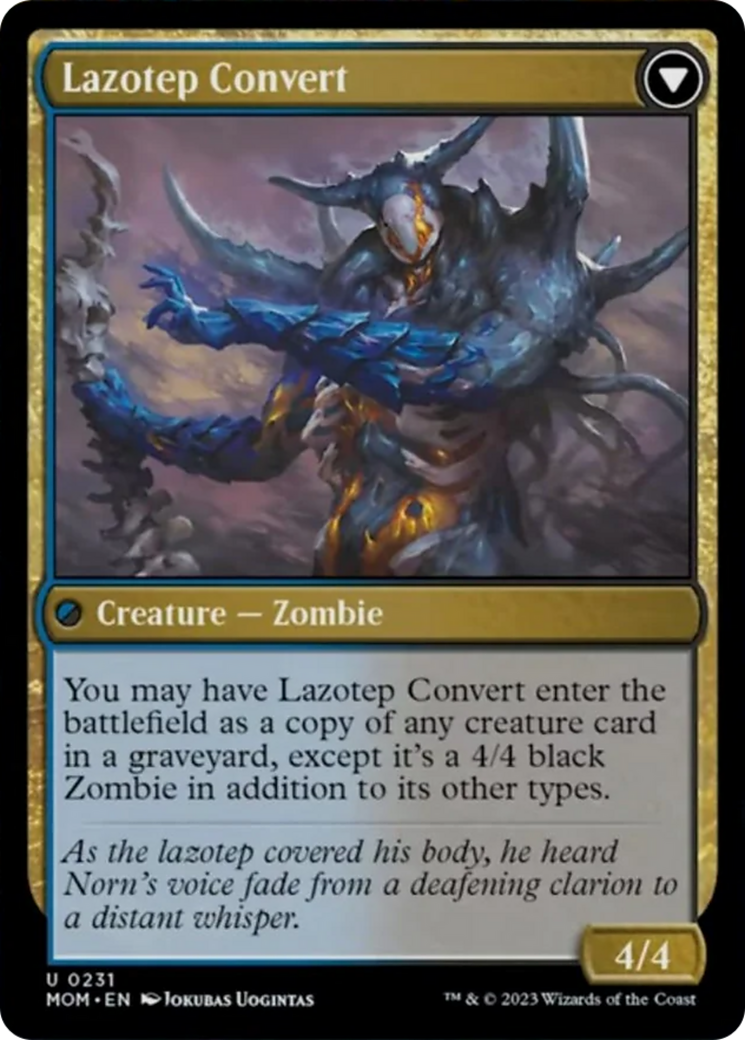 Invasion of Amonkhet (MOM-231) - March of the Machine