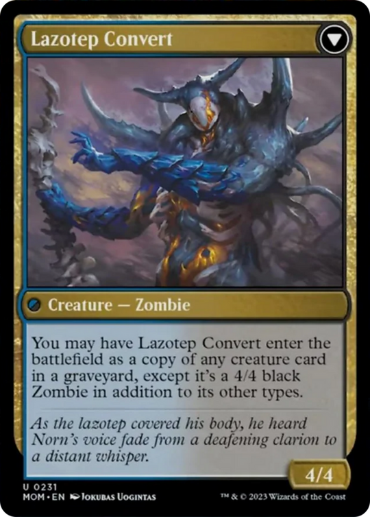 Invasion of Amonkhet (MOM-231) - March of the Machine