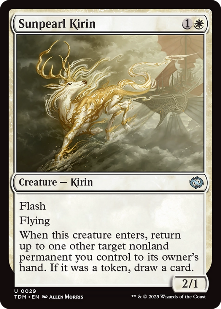 Sunpearl Kirin [Tarkir: Dragonstorm] | The CG Realm