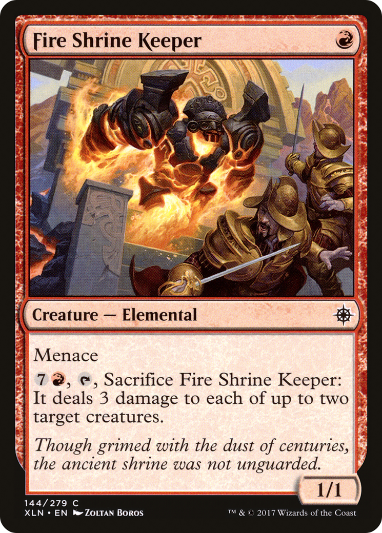 Fire Shrine Keeper (XLN-144) - Ixalan