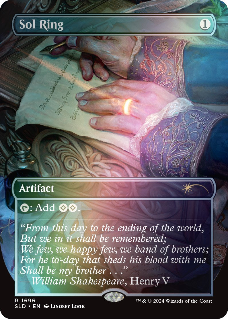 Sol Ring (1696) (Rainbow Foil) [Secret Lair: Sheldon's Spellbook] | The CG Realm