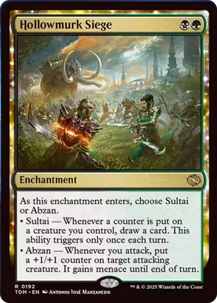Hollowmurk Siege [Tarkir: Dragonstorm] | The CG Realm