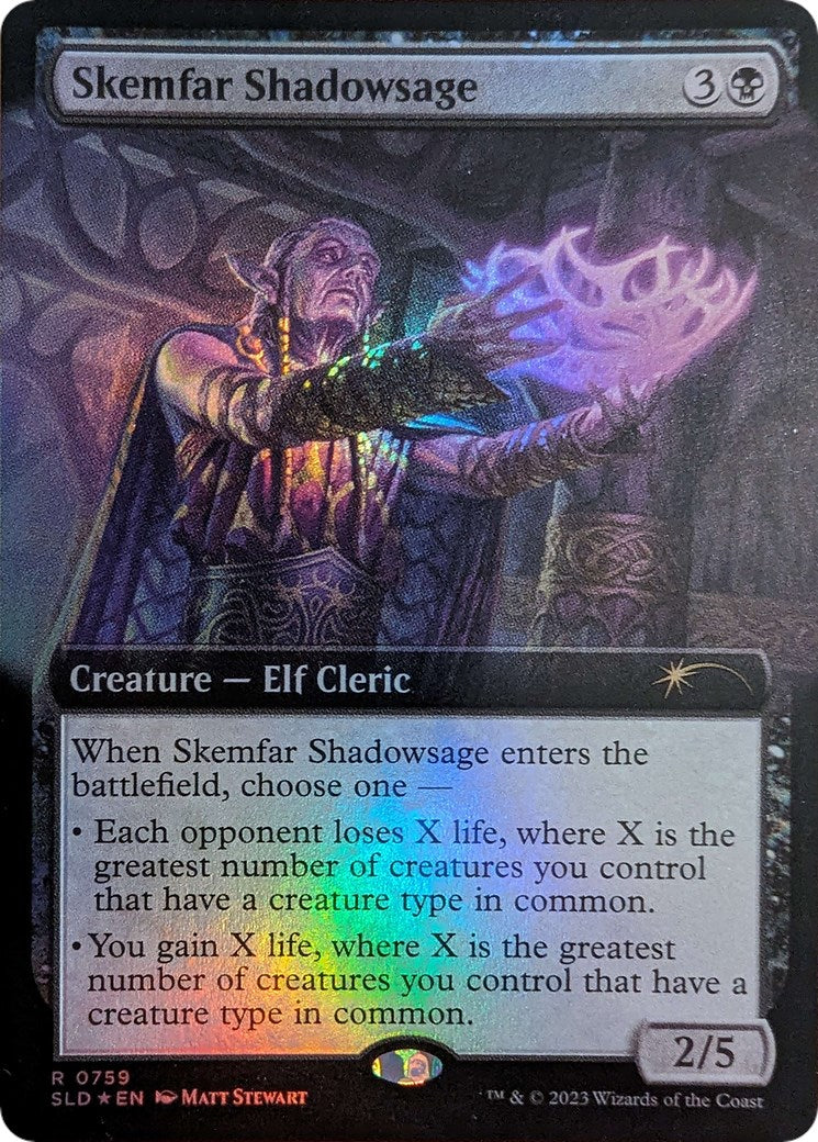 Skemfar Shadowsage (Extended Art) [Secret Lair Drop Series] | The CG Realm