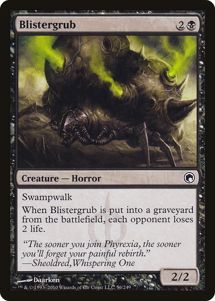Blistergrub (SOM-056) - Scars of Mirrodin