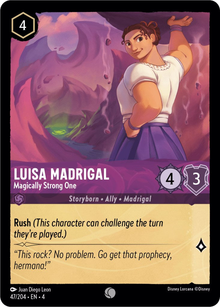 Luisa Madrigal - Magically Strong One (47/204) [Ursula's Return] | The CG Realm