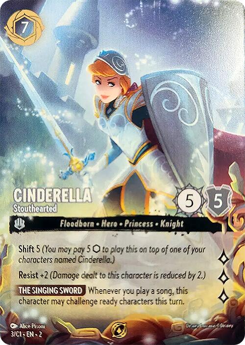 Cinderella - Stouthearted (3) [Promo Cards] | The CG Realm