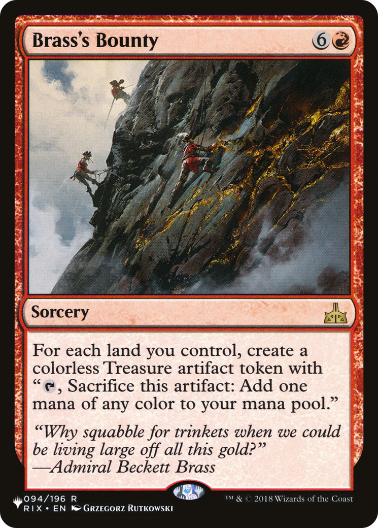 Brass's Bounty [The List] | The CG Realm