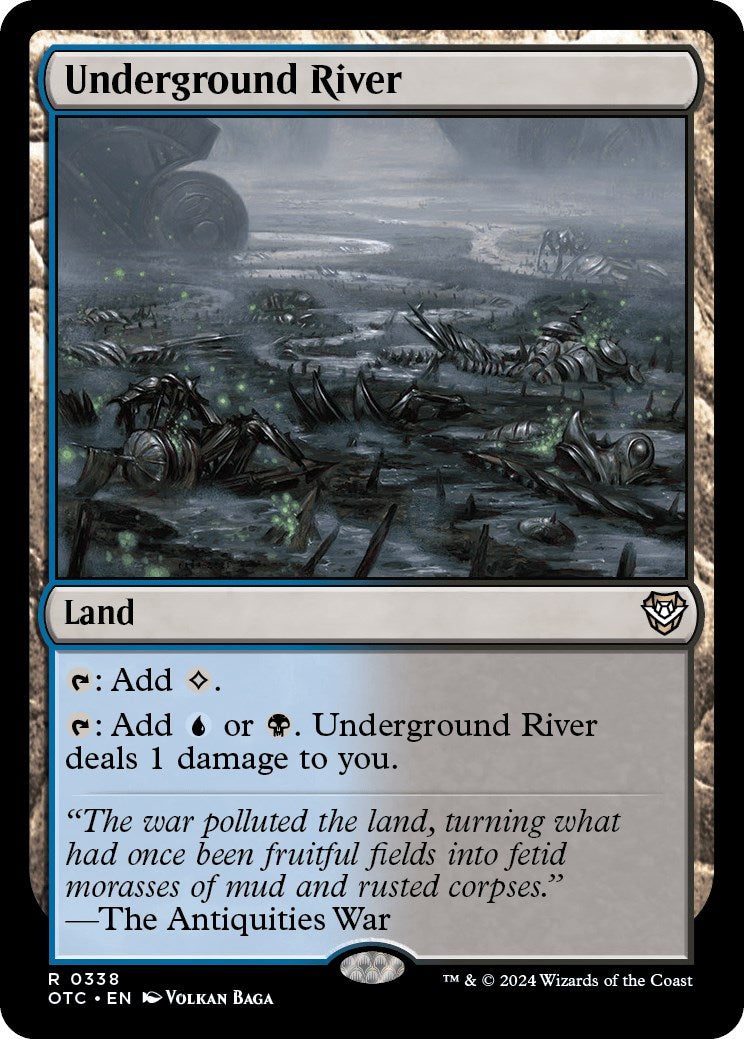 Underground River [Outlaws of Thunder Junction Commander] | The CG Realm