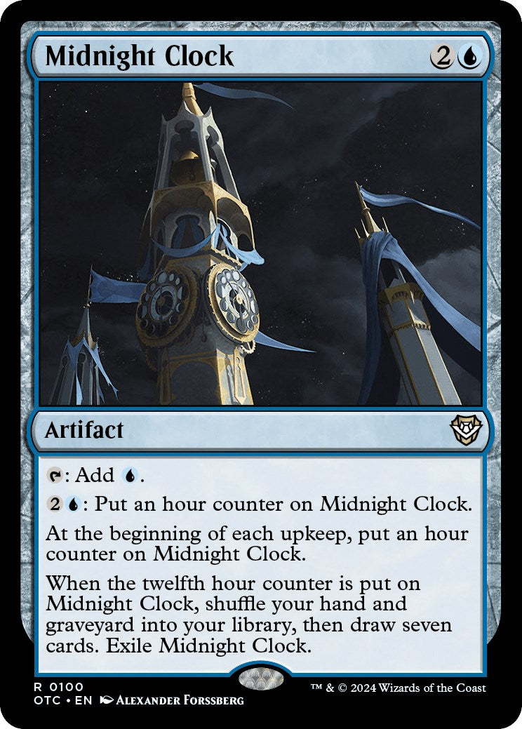 Midnight Clock [Outlaws of Thunder Junction Commander] | The CG Realm